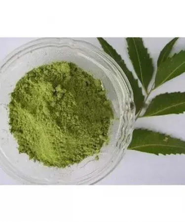 Neem leaf powder 50 gram packaging - Khareedo Kharedo, imagecaption=Premium quality Neem Leaf Powder 50 g available on Khareedo | Kharedo with Check on Delivery.