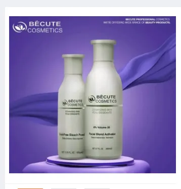 Becute Skin Polish 2‑bottle combo (100 gm + 200 ml) showing brightening skin polish tubes, imagecaption=Becute Skin Polish 100 gm + 200 ml combo pack – instant glow treatment,