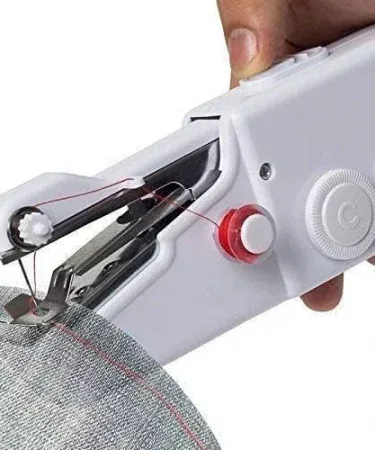 Abū Turāb (أبو تراب) Mini Portable Handheld Sewing Machine – compact battery‑operated silai tool for quick repairs and pet tailoring , imagecaption=Abū Turāb Mini Sewing Machine – easy swing, handy stitch, perfect for on‑the‑go sewing in Pakistan ,