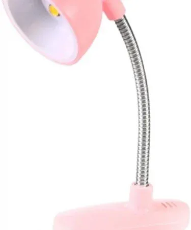 Abu Turab flexible gooseneck clip lamp with amber LED light for eye protection, no flicker, no dazzle, portable reading light