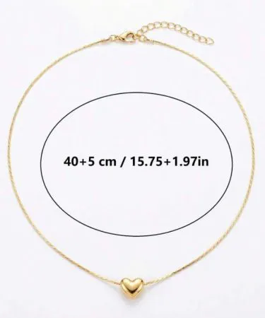 Elegant heart‑shaped pendant necklace with delicate chain, perfect for women’s party wear and mother’s gift , imagecaption=Stunning heart‑shaped pendant necklace – ideal for parties or gifting mothers ,