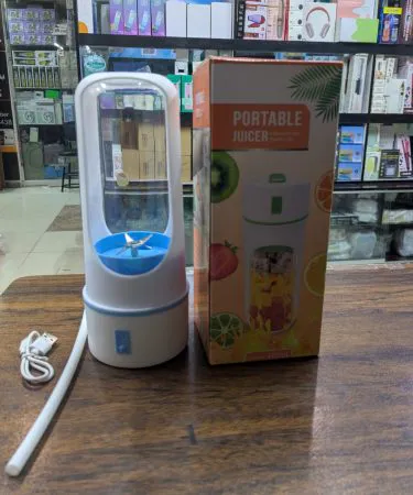 Portable Juicer - compact, rechargeable, perfect for fresh juice anywhere , imagecaption=Portable Juicer – Fresh Juice Anywhere with Khareedo & Kharedo ,