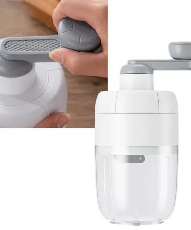 Ice Crusher Gola Maker – stainless steel ice shaver for making gola and frozen drinks, imagecaption=Ice Crusher Gola Maker from Khareedo|Kharedo – Rs 1350, Check‑on‑Delivery available nationwide,