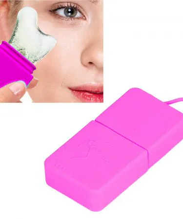 Ice Face Roller silicone ice roller for face and eye, reusable beauty ice facial roller, imagecaption=Ice Face Roller – Reusable Silicone Ice Roller for Skin Care,