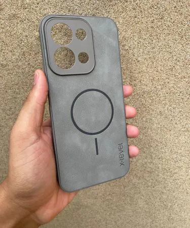 Redmi 15c Silicon Design Cover – sleek silicone case protecting the phone front and back