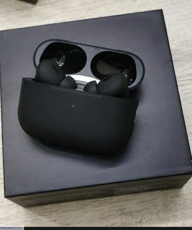 Black AirPods Pro 2 Wireless Earbuds with ANC – premium sound, fast charge, sweat‑proof design, Khareedo Kharedo Check on Delivery