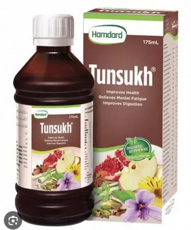 Tunsukh Syrup 175 ml bottle – authentic cough & cold remedy on Khareedo online store