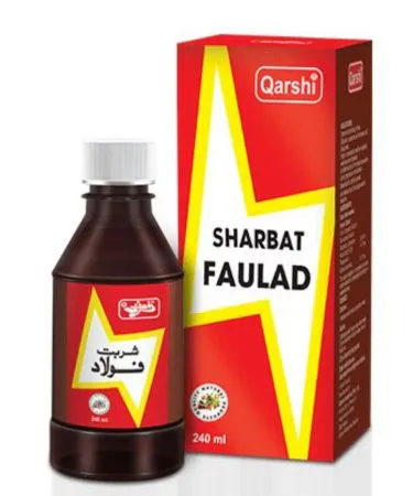 Sharbat Faulad 240 ML bottle – refreshing Pakistani sherbet, imagecaption=Sharbat Faulad 240 ML – Available on Khareedo | Kharedo with Check on Delivery,