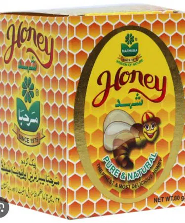 80 gram jar of pure natural honey, imagecaption=Pure Natural Honey 80 g – Khareedo|Kharedo,