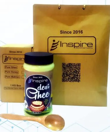 Inspire Dasi Ghee 1KG pure desi ghee pack – premium quality, authentic Pakistani cooking oil