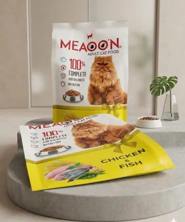 Meaoon Chicken and Fish Cat Food 400g pack – premium high‑protein dry cat food, imagecaption=Meaoon 400g Chicken & Fish Dry Cat Food – Available on Khareedo | Kharedo with Check on Delivery.