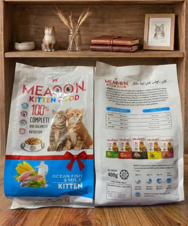 Ocean Fish and Milk Meaoon Cat Food 400g – Premium Dry Kitten Food, imagecaption=Premium Ocean Fish & Milk Meaoon Kitten Food 400g – Available on Khareedo & Kharedo with Check on Delivery