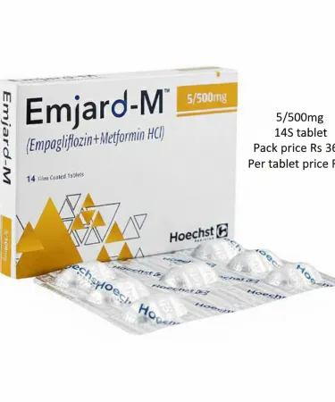 Emjard M 5/500MG tablet blister pack – high‑potency antihistamine for allergy relief