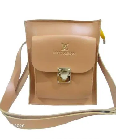 Big Mobile Pouch Girls Crossbody Bag Front Lock in Sea Green PU Leather, imagecaption=Sea Green Big Mobile Pouch Girls Crossbody Bag with Front Lock – Perfect for Girls.