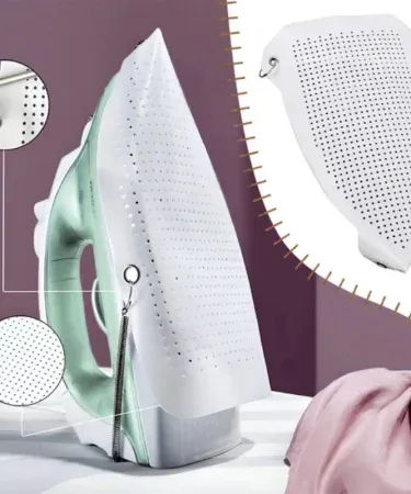 Teflon Iron Cover Protector – non‑stick iron plate cover for silk, wool, cotton and delicate fabrics