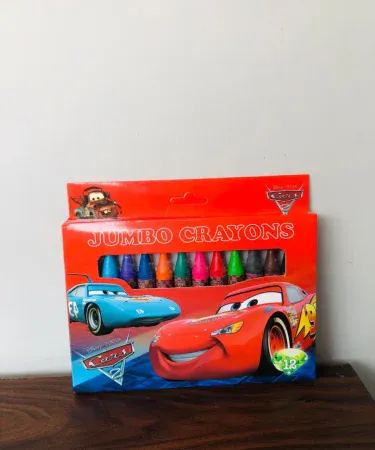 Jumbo crayons pack of 12 cartoon characters – vibrant, non‑toxic colours for kids’ creative play , imagecaption=Jumbo Crayons Pack of 12 PC in Cartoonic Characters – Perfect for school, home, and gifting ,