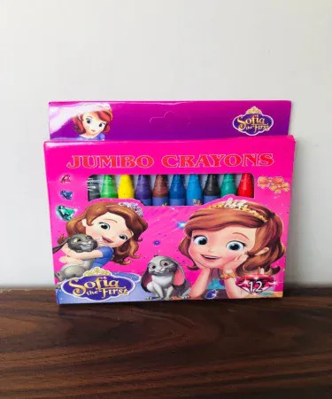 Jumbo crayons pack of 12 cartoon characters – vibrant, non‑toxic colours for kids’ creative play , imagecaption=Jumbo Crayons Pack of 12 PC in Cartoonic Characters – Perfect for school, home, and gifting ,