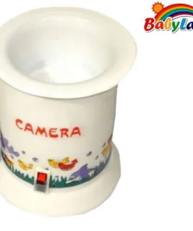 Camera baby feeder warmer with built‑in monitoring camera and temperature control, perfect for newborn feeding