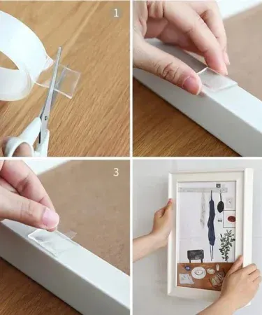 Unique Style Super Strong Double Sided Nano Tape 3 Meter – High Strength Nano Adhesive Tape, imagecaption=Super strong double‑sided nano tape (3 m) for DIY and professional use – available at Khareedo/Kharedo.