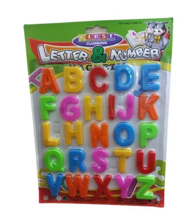Magnetic Alphabets English Urdu Numeric set for kids learning on fridge surface