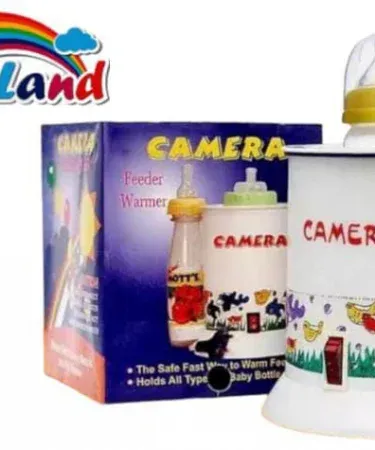 Camera baby feeder warmer with built‑in monitoring camera and temperature control, perfect for newborn feeding