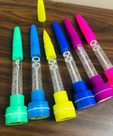 3‑in‑1 bubble maker stamp pen set – colorful stationery for school and office, imagecaption=Bubble Making plus Stamp plus Pen 3 in 1 – perfect for adding fun and functionality to any workspace.