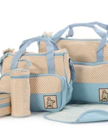 China baby mother bag 4 pcs set – jumbo diaper bag with multiple compartments, imagecaption=China Baby Mother Bag 4 pcs Set – spacious, lightweight, and perfect for on‑the‑go moms.