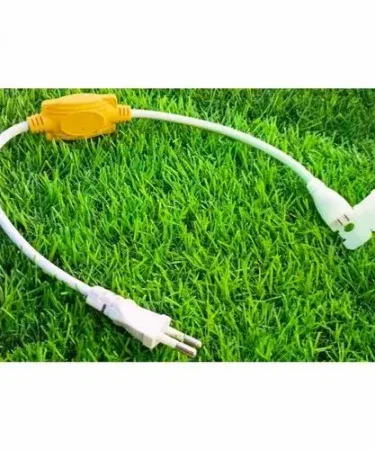 Plastic 1 Feet LED Rope Light Adapter IP55 – waterproof LED connector for indoor and outdoor lighting