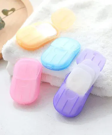 Paper Soap for Portable Usage – Foaming Baby Soap – 0.1 L – 110 g – Travel Friendly