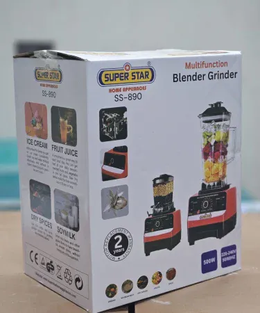 Superstar Juicer Blender 4‑in‑1 kitchen appliance with stainless steel blades and large 1.5 L jar