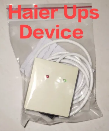 UPS device for Haier DC inverter with light indicators, energy‑saving AC accessory, includes 3 ft power cable