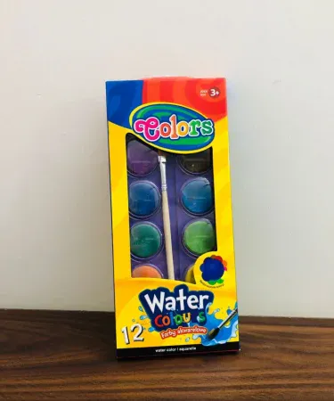 Water Colors with Brush set – two vibrant varieties with high‑quality brush, perfect for artists of all levels