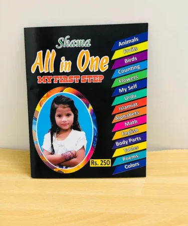 Writing and Reading Tracing Book for Kids – Urdu Numbers and English Alphabets, imagecaption=Kids learning Urdu numbers and English alphabets with a colorful tracing book.