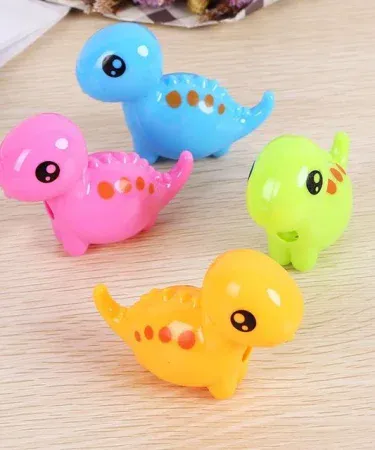 Colorful Dino pencil sharpener for kids – vibrant dinosaur design, perfect for school and home use