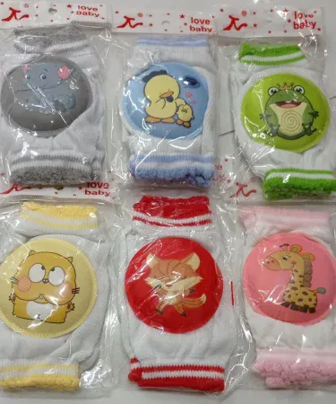 Elastic anti‑slip baby knee pads for crawling safety – Khareedo, Kharedo