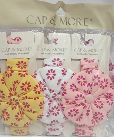 Cap and More Turkey Head Band Pack of 3 – colorful toddler headband set, imagecaption=Cap and More Turkey Head Band Pack of 3 – perfect for kids aged 5‑7 years.