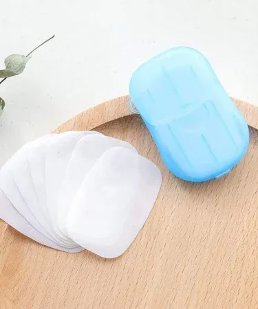 Paper Soap for Portable Usage – Foaming Baby Soap – 0.1 L – 110 g – Travel Friendly