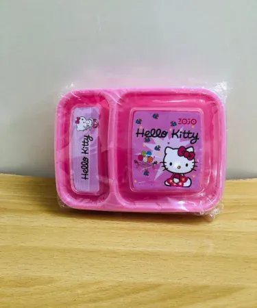 Kids cartoon themed lunch box with vibrant colors and sturdy lid, perfect for school meals, imagecaption=Fun and colorful cartoon lunch box for kids – ideal for school, picnics, and outdoor activities.