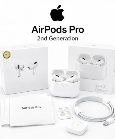 Pro 2 Wireless Earbuds with ANC, touch control and charging case – AirPods Pro 2 style, imagecaption=Pro 2 Wireless Earbuds – Premium ANC earbuds available on Khareedo | Kharedo.