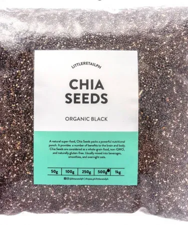 Premium Organic Chia Seeds – High Fiber Omega‑3 Superfood, 210 g pack, gluten‑free, natural, Pakistan