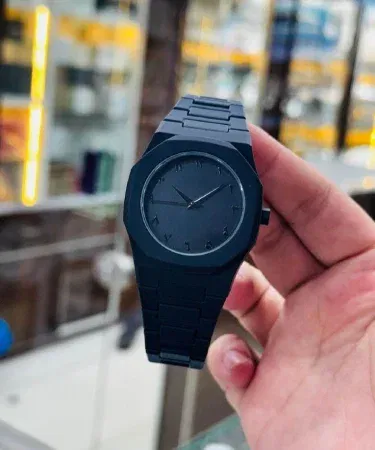 ** Buy Black Arabic Aura Watch for Men – Elegant Design, Arabic Numerals, Premium Quartz Movement | Khareedo & Kharedo Pakistan