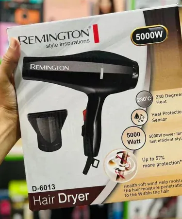 Professional 2‑in‑1 Hot & Cold Ceramic Ionic Hair Dryer Black, imagecaption=Panasonic‑style 6000W professional hair dryer available on Khareedo & Kharedo,