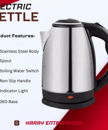 1.8L 1500W electric kettle and multi‑cooker set from Khareedo / Kharedo , imagecaption=Khareedo Electric Kettle & Multi‑Cooker – 1.8 L capacity, 1500 W power, perfect for Pakistani kitchens ,