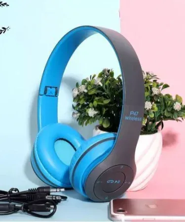 New LED Light Kids Bluetooth Headphones with Cat Ear Design and Built‑in Microphone – Gaming and Music Headset for Boys and Girls