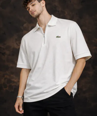 LOCASTE SHIRT Lacoste polo shirt front view premium fabric, imagecaption=Premium LOCASTE SHIRT Lacoste polo available on Khareedo & Kharedo with Check on Delivery.