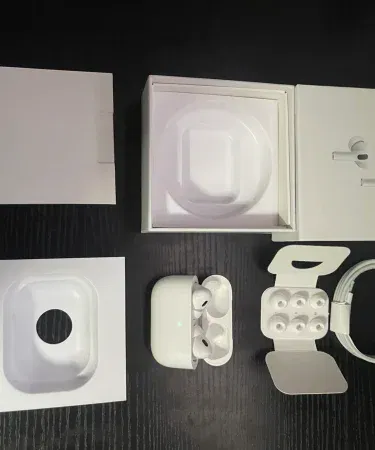 Pro 2 Wireless Earbuds with ANC, touch control and charging case – AirPods Pro 2 style, imagecaption=Pro 2 Wireless Earbuds – Premium ANC earbuds available on Khareedo | Kharedo.