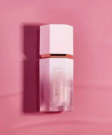 Sheglam Color Bloom Liquid Blush – Love Cake in its sleek packaging showing the creamy pink shade