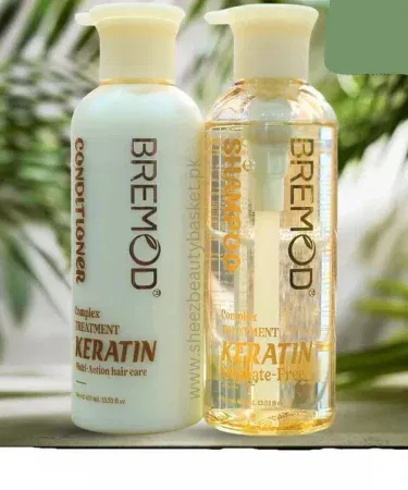 “Bremod Original Keratin Shampoo 400ml – sulphate‑free professional hair care product” , imagecaption=“Bremod Original Keratin Shampoo 400ml – smooth, strong, healthy hair – available on Khareedo & Kharedo”