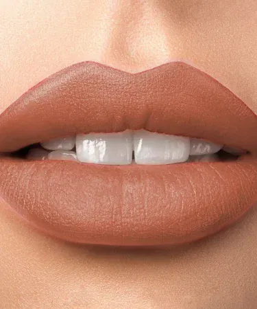 Rivaaj Pure Matte Lipstick Shade No 18 – waterproof long‑lasting matte lipstick, imagecaption=Rivaaj Pure Matte Lipstick Shade No 18 delivering a smooth velvet matte finish.
