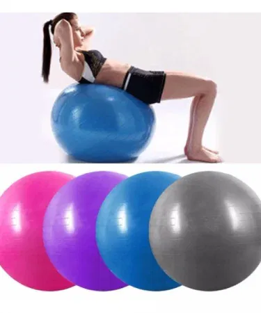 Anti Burst Gym Ball 75cm for Yoga, Pilates and Pregnancy – Khareedo and Kharedo , imagecaption=Anti Burst Yoga & Stability Ball (75 cm) – Perfect for Exercise, Core Strengthening, and Pregnancy Support – Available at Khareedo & Kharedo ,